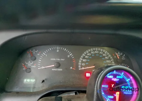 1999 Dodge Ram 2500 из США, поврежденный, VIN 1B7KF2361XJ536544